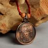RUDRA CENTRE Mahakali Yantra Locket - Copper (Big)
