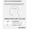 Giro Era Womens Snow Helmet Matte White M