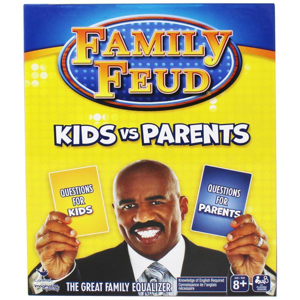 Steve Harvey Family Feud, Kids Vs Parents Edition Family Party Game, Ages 8 and up