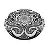 06 Black and White Print - Paintable Canvas Art PopSockets Swappable PopGrip