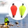 Create idea 20pcs Float Foam Fly Fishing Float Strike Indicator Water Drop Bobber Indicators Accessory Fluorescent Yellow and Orange Red