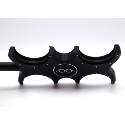 Optometry 8 Slot Trial Lens Flipper Optometrist Tool for Trial Glasses Optical Ophthalmic Lens Flipper for Vision Testing & Vision Therapy Optician Tools Optometry Equipment (Black)