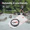 Suunto Compass A-10 NH, Northern Hemisphere, SS021237000, White