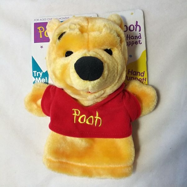 Vintage Fisher Price Winnie Pooh Hand Puppet Y2K