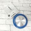 Core Kitchen 2pc Mini Round Non-stick Fry Pan & Slotted Turner Set, Blue Lapis