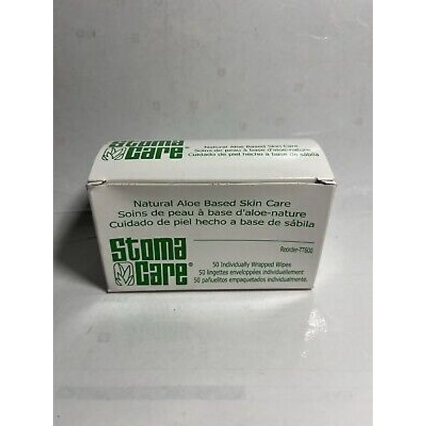 Stoma CARE Aloe Based Individually Wrapped Wipes *48 CT Box FREE SHIPPING