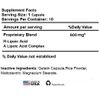 Absonutrix R-Lipoic Acid A Lipoic Acid Complex 600mg Proprietary Blend 30 cap
