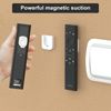 Sunwuun 4pcs Improved Strong Magnetic Remote Control Holder,Wall Mounted Remote Control Holder,Remote Control Organizer,Remote Control Storage for School Homes
