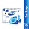 Dial Antibacterial Deodorant Soap, White, 4 Ounce, 9 Bars