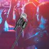 Microphone Stand Black Adjustable height 360�� swivel Microphone Stand w/ Clip