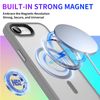 MATEPROX Magnetic Compatible with iPhone 16e Case 6.1'' [2025],Translucent Matte Protective Cover [Compatible with MagSafe] with Screen Protector-Grey