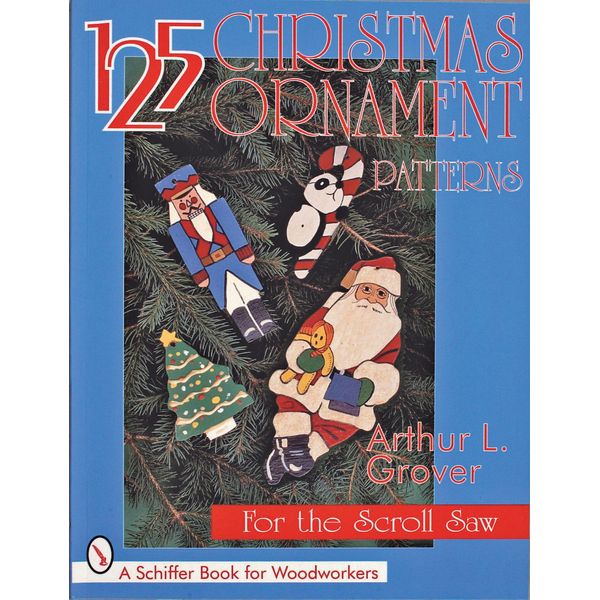 125 Christmas Ornament Patterns for the Scroll Saw - Paperback / softback