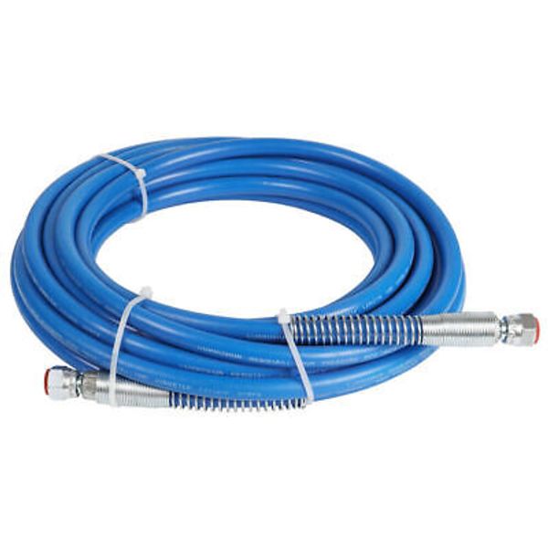 33' FT 3600PSI Airless Paint Pressure Spray Hose 1/4" Gun Sprayer Fiber Tube