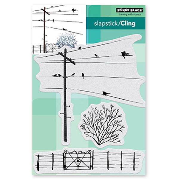 Penny Black Cling Rubber Stamps - Panoramic 40-814