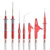 47PCS Multimeter Test Lead Kit Back Probe Set with Replaceable Probe Banana Plug