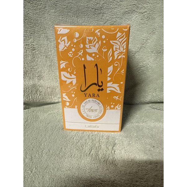 Yara Lattafa Perfume Original, Natural Spray, Yellow, 3.4Fl. oz, 100ml,