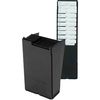 Acroprint Numeric Labels Time Card Rack - 10 Pocket(s) - 8 Height x 4.8 Width - Wall Mountable -
