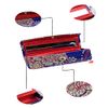 3 Pcs Lipstick Case Classic Woven Satin Lipstick Holder Retro Flower Lipstick Organiser Lipstick Box with Makeup Mirror Cosmetic Storage Kit for Women Girls(Random Colors)