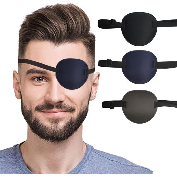 VEEJION 3PCS Eye Patch Medical, Adjustable for Adults, Treat Lazy Eye Amblyopia