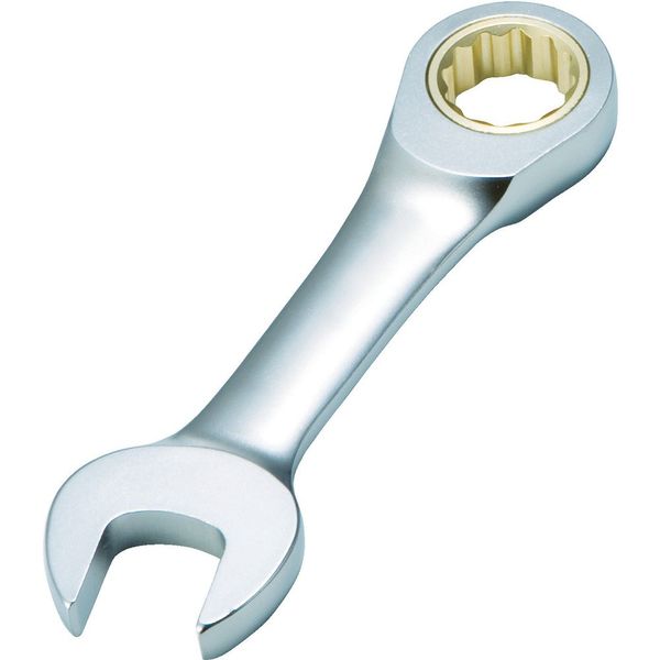 TRUSCO TGRW-13S Ratchet Combination Wrench (Short Type) Nominal: 13