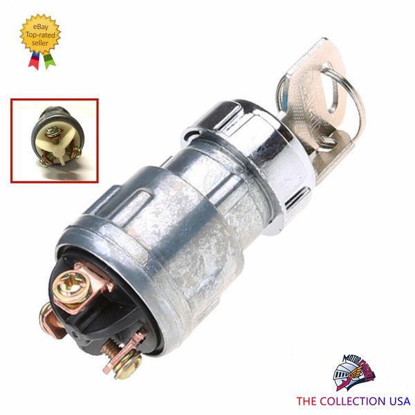 Ignition Key Lock Switch Set 3 Wire Go Kart Atv 110cc 125cc 150cc 250cc