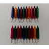 20x BARE Colors Mini Bulbs 2.5 Volt 0.425 Watt Christmas Tree Lights Replacement
