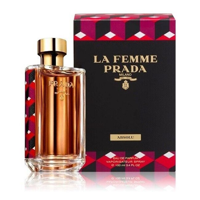 La Femme Prada Milano Absolu by Prada EDP Spray for Women 3.4oz New Sealed Box