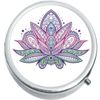 Lotus Flower Medicine Vitamin Compact Pill Box