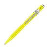 Caran d'Ache 849 Metal Range Ball Pen Fluo - Yellow