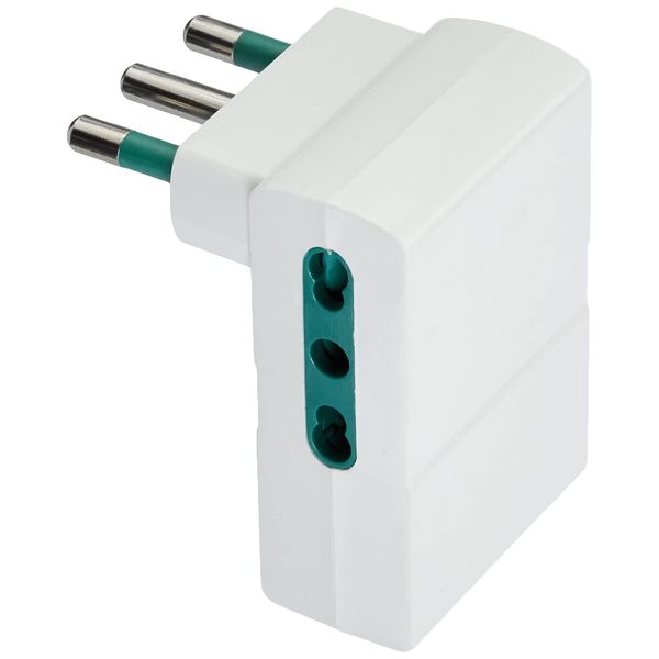 Adattatore mult. S17 + 3P17/11 bianco RI.00311.B