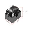 sourcing map 15 Ohm 3 Pin Refrigerator Start Relay