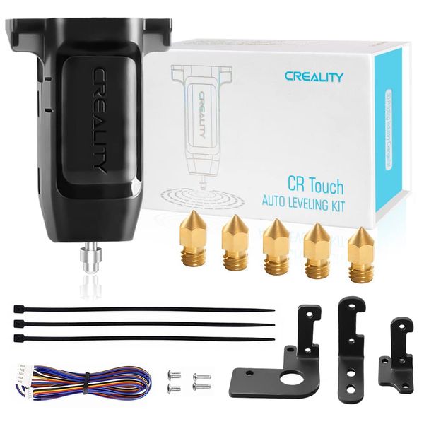 Creality CR Touch Auto Leveling Kit, 3D Printer Bed Auto Leveling Sensor Kit for Ender 3/ Ender 3 Pro/Ender 3 V2/ Ender 3 Max/Ender 5/ and CR 10 with 32 Bit V4.2.2/V4.2.7 Mainboard