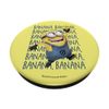 Despicable Me Minions Gone Bananas PopSockets Swappable PopGrip