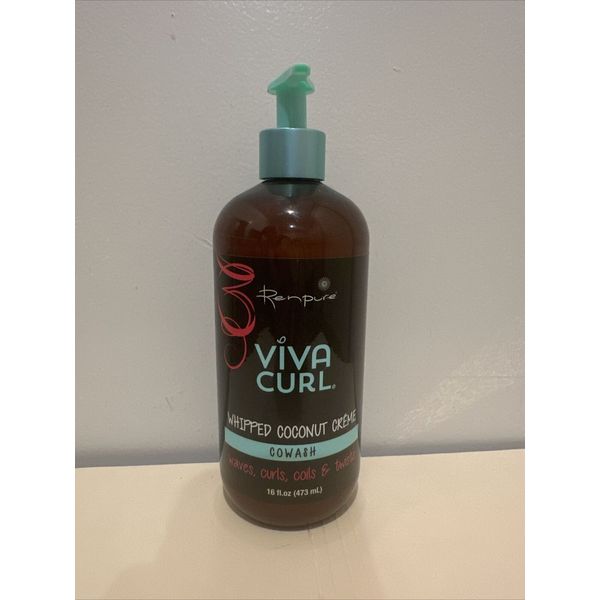 Renpure Viva Curl Coconut Whipped Creme  Cowash 16 oz