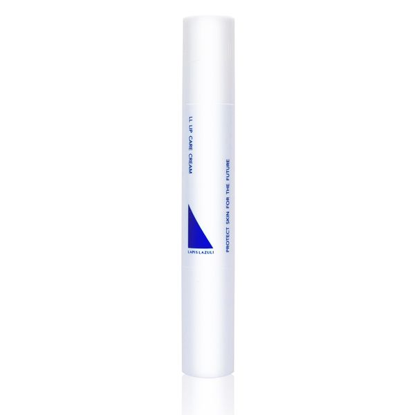 Lapis Lazuli LL Lip Care Cream (Lip Balm) 0.1 oz (2.8 g) / Additive-free, Hypoallergenic, Highly Moisturizing, Dry Skin, Sensitive Skin, Ceramide, Hyaluronic Acid, Collagen, Beeswax, Squalane, Jojoba