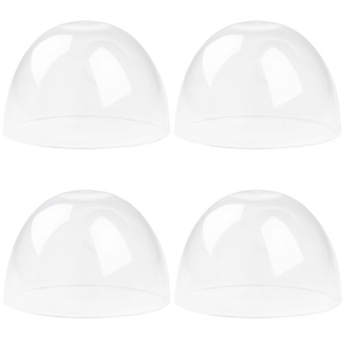 Baby Bottle Replacement Caps for Philips Avent Natural Bottles, Compatible Bottle Lid for Avent Natural Plastic and Glass Bottles, Soft and Safe PP, 4 Count
