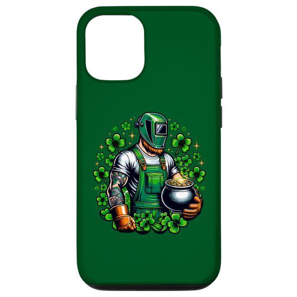 iPhone 13 St Patricks Day Welding Funny Welder For Men Unique Case
