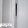 Brixwell 850-8762535 Ultimate 2D Adjustable Hinge Non-Removable Pin Matte Black Finish