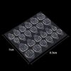 10 Sheets (240pcs) Double-Side Nail Glue Sticker, Kalolary Nail Glue Jelly Gel Tape Adhesive Tabs Nail Glue Transparent Flexible Adhesive Fake Nails Tips for Manicure