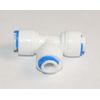 ¼” 3 TREE WAY UNION TEE TUBE QUICK PUSH CONNECT RO REVERSE OSMOSIS WATER FILTER