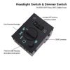 Headlamp Dimmer Switch Headlight Control for 2003-07 GMC Chevy Cadillac Blue LED