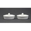 4 x fiXte Replacement Sink Plug SHower Bath Basin. Hard Rubber White 38mm 1 1/2"