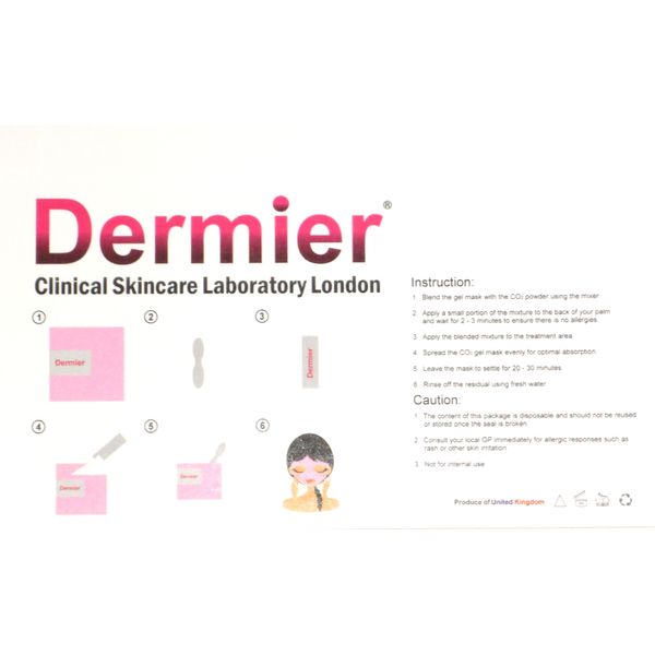 Dermier C0 2 Gel Mask (Aloe Vera, 1)