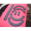 SNAPPER  SNOW BLOWER PADDLES , SCRAPER & HARDWARE , MOD-3200 3201 3202 3203 :