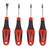 Amtech L0035 Go Through Screwdriver Set, Clear, 5-Piece