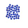 6mm Round Wooden Beads Blue Qty 100