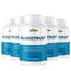 Glucotrust- Blood Support- 5 Bottles- 300 Capsules