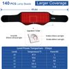 KingPavonini Red Light Therapy Belt, 3 in 1 Red Light Therapy for Body with Compression Strap, 630 & 660 & 850nm Infrared Light Therapy for Shoulder Waist Back Pain Relief, Decrease Inflammation