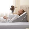 Wedge Pillow Set Memory Foam Adjustable 9&12 Inch Pain Relief for Sleeping