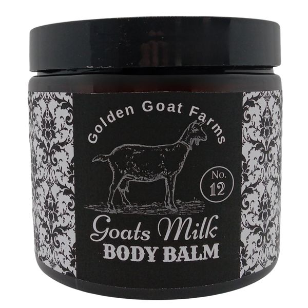 Golden Goat Farms Fresh Peaches Scented Body Balm with Goat Milk, 16 Oz